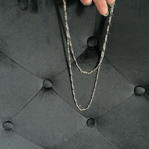 Elegant Silver Chain Necklace